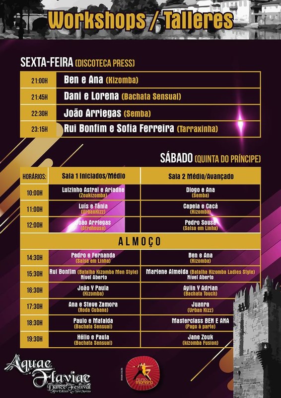 AQUAE FLAVIAE DANCE FESTIVAL –CHAVES –PORTUGAL